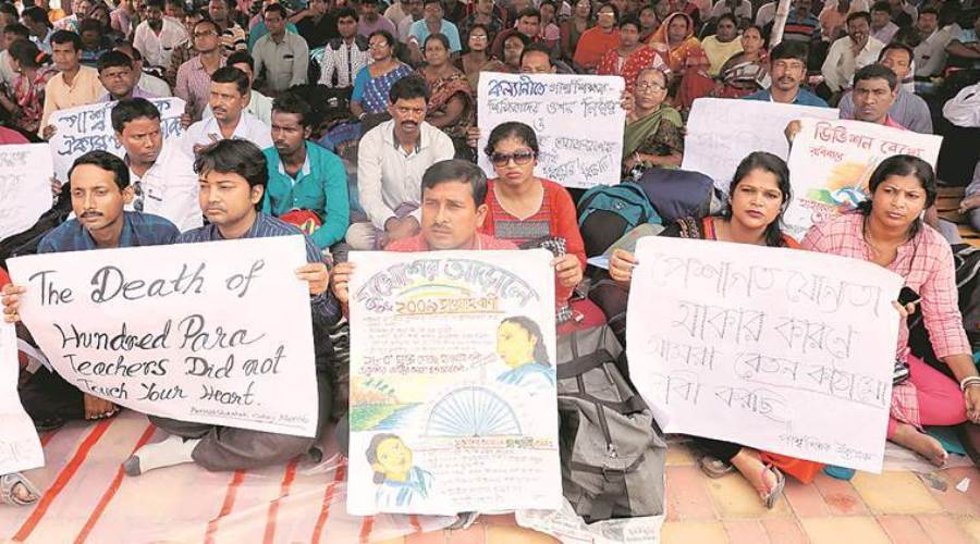 west bengal teacher strike