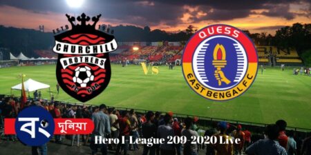 Churchill Brothers vs East Bengal Live